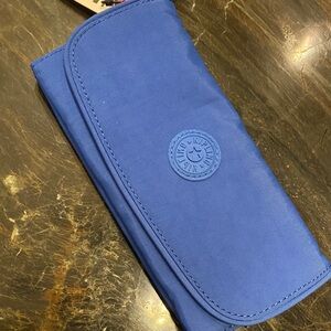 Kipling Habana Blue Money Land wallet NWT